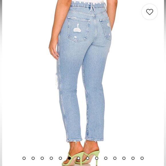 Good Curve Straight With Natural Fray Hem NWT - Picture 3 of 6